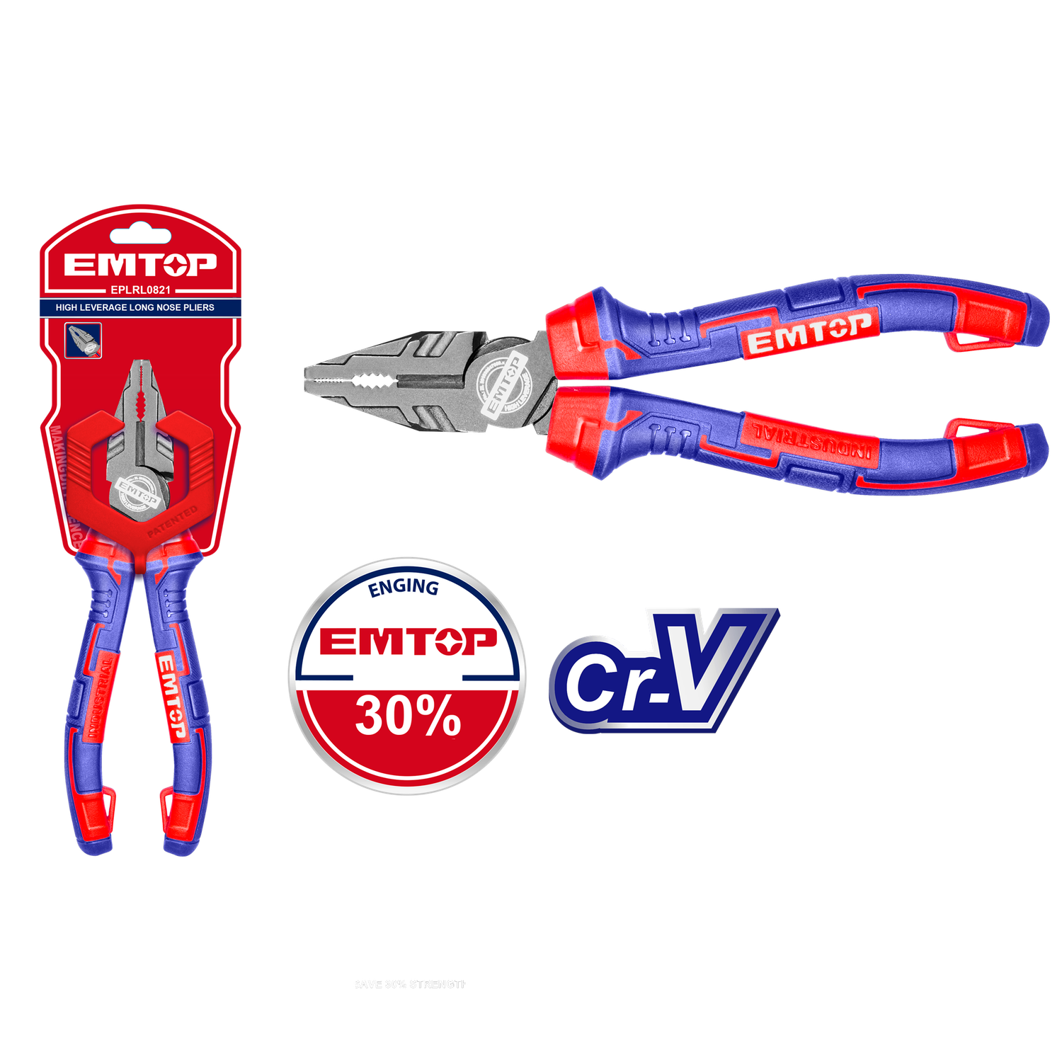 Pinza de electricista de alta palanca de 7&quot;