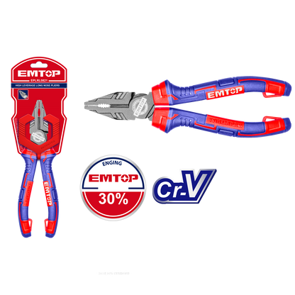 Pinza de electricista de alta palanca de 7&quot;