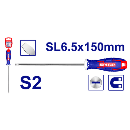 Destornillador plano - EMTOP MEXICO