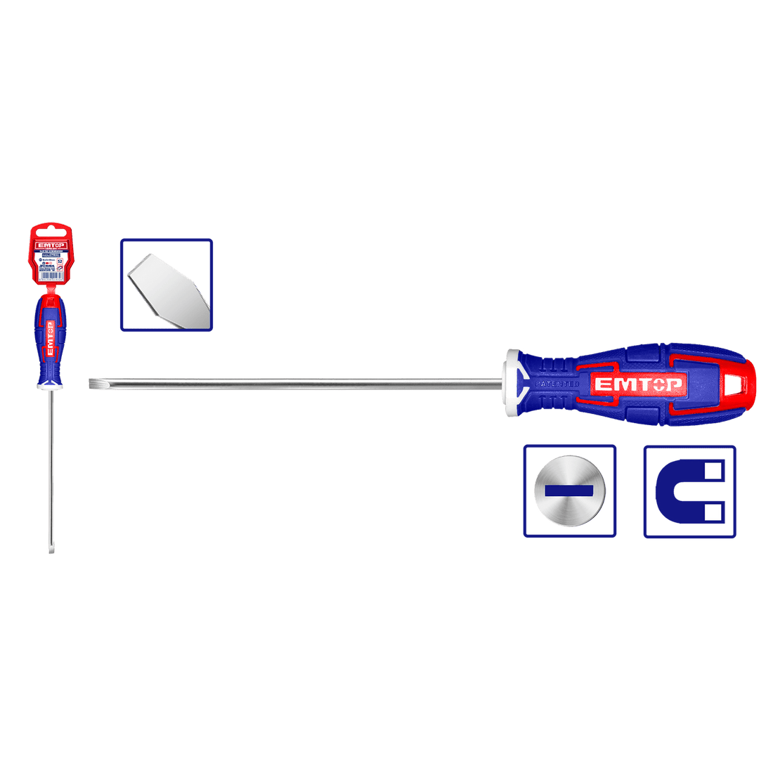 Destornillador plano - EMTOP MEXICO