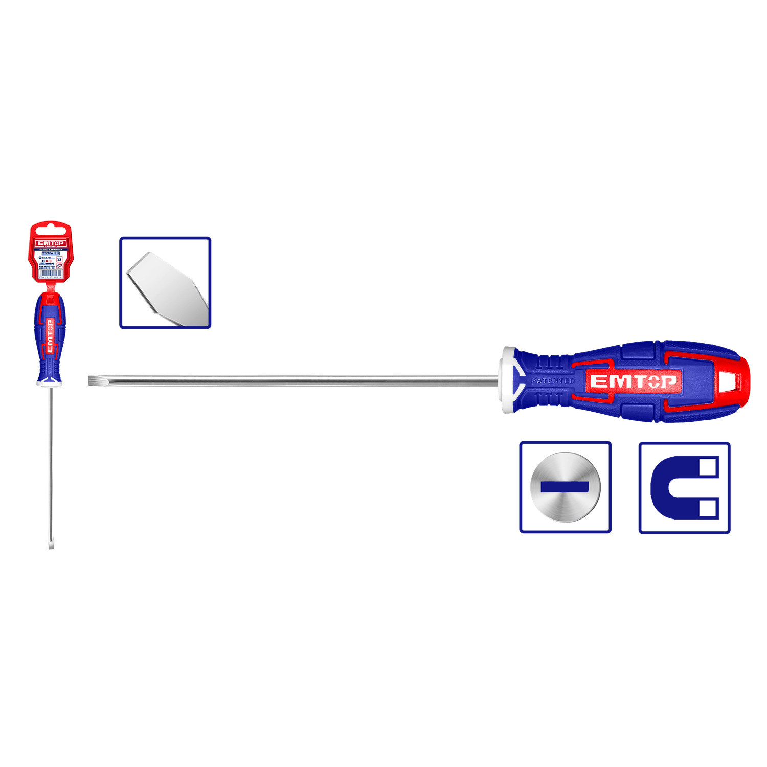 Destornillador plano - EMTOP MEXICO