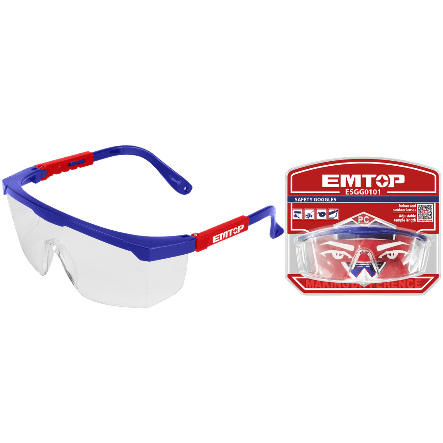 Gafas protectoras - EMTOP MEXICO