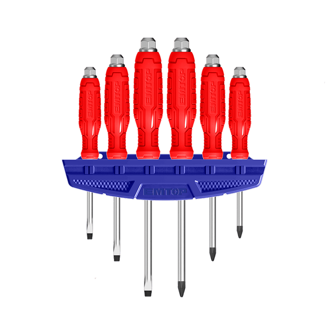 Juego de 6 destornilladores - EMTOP MEXICO