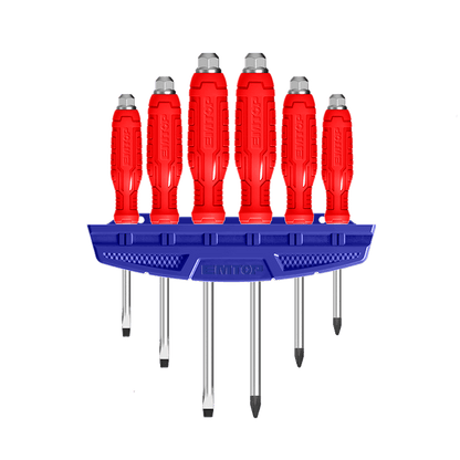 Juego de 6 destornilladores - EMTOP MEXICO