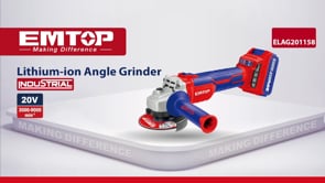 Esmeriladora angular 4-1/2&quot; EMTOP inalámbrico 20V, Brushless