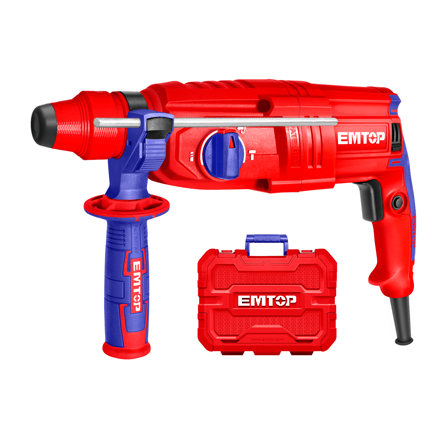 Rotomartillo SDS Plus, 800 W, 2.5 J - EMTOP MEXICO