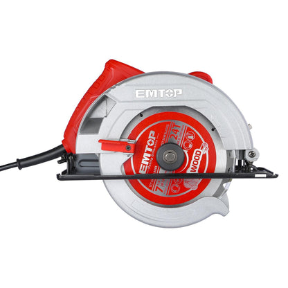 Sierra Circular de 7 - 1/4&quot; EMTOP motor de 1400W - EMTOP MEXICO